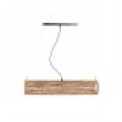 Полилей DKD Home Decor Кафяв 50 W 100 x 20 x 20 cm - Осветителни тела