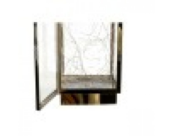 Latern DKD Home Decor Златен Неръждаема стомана 15 x 14 x 36 cm Latern DKD Home Decor Златен Неръждаема стомана 15 x 14 x 36 cm