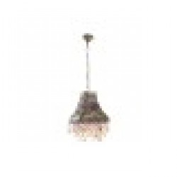 Полилей DKD Home Decor Метал Мед Многоцветен 40 W 50 W 28 x 28 x 30 cm - Осветителни тела