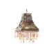 Полилей DKD Home Decor Метал Мед Многоцветен 40 W 50 W 28 x 28 x 30 cm Полилей DKD Home Decor Метал Мед Многоцветен 40 W 50 W 28 x 28 x 30 cm
