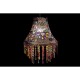 Полилей DKD Home Decor Метал Мед Многоцветен 40 W 50 W 28 x 28 x 30 cm Полилей DKD Home Decor Метал Мед Многоцветен 40 W 50 W 28 x 28 x 30 cm