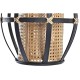Полилей DKD Home Decor Черен Кафяв 220 V 50 W (34 x 34 x 35 cm)