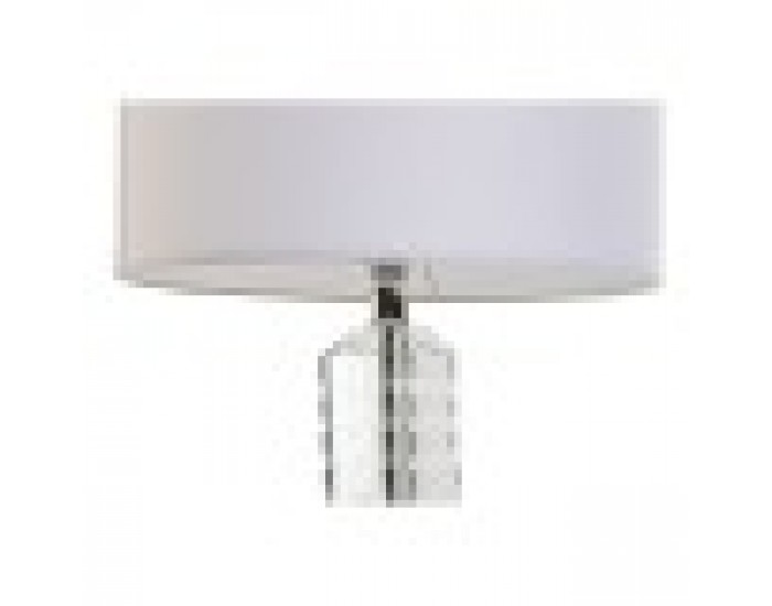 Настолна лампа Home ESPRIT Бял Кристал 50 W 220 V 25 x 25 x 42 cm Настолна лампа Home ESPRIT Бял Кристал 50 W 220 V 25 x 25 x 42 cm