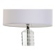 Настолна лампа Home ESPRIT Бял Кристал 50 W 220 V 25 x 25 x 42 cm Настолна лампа Home ESPRIT Бял Кристал 50 W 220 V 25 x 25 x 42 cm