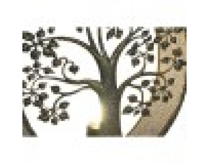 Стенна лампа Home ESPRIT Златен Метал 50 W Дърво 220 V 50 x 13 x 50 cm Стенна лампа Home ESPRIT Златен Метал 50 W Дърво 220 V 50 x 13 x 50 cm