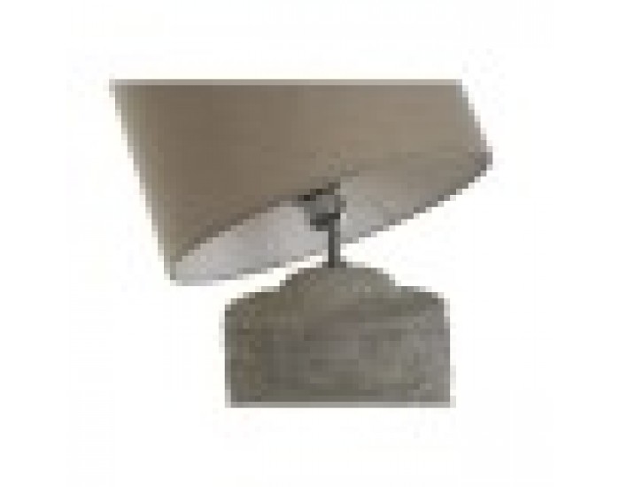 Настолна лампа Home ESPRIT Сив Цимент 50 W 220 V 24 x 24 x 82 cm
