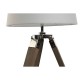 Настолна лампа Home ESPRIT Бял Кафяв Дървен 36 x 36 x 60 cm Настолна лампа Home ESPRIT Бял Кафяв Дървен 36 x 36 x 60 cm