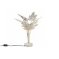 Настолна лампа DKD Home Decor Сив Метал 42 x 42 x 47 cm - Осветителни тела