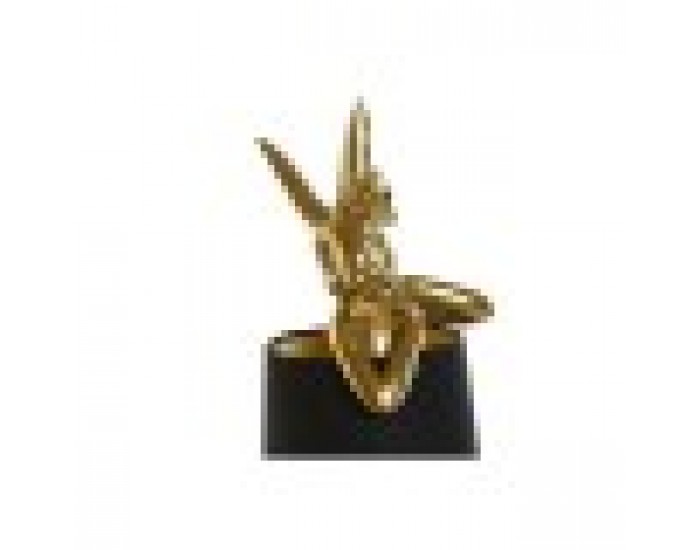 Настолна лампа Home ESPRIT Черен Златен Смола 40 W 220 V 16 x 16 x 43 cm Настолна лампа Home ESPRIT Черен Златен Смола 40 W 220 V 16 x 16 x 43 cm