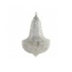 Полилей DKD Home Decor Метал Бял - Осветителни тела