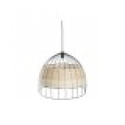 Полилей DKD Home Decor Черен Кафяв 220 V 50 W (50 x 50 x 42 cm) - Осветителни тела