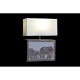 Настолна лампа DKD Home Decor Кафяв Бял 220 V 50 W Индианец (33 x 12 x 41 cm)