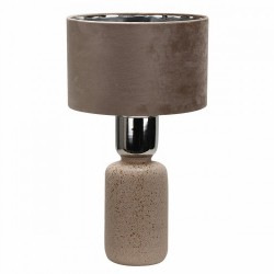 Настолна лампа DKD Home Decor Кафяв Керамика 50 W 220 V 30 x 30 x 54 cm - Настолни лампи