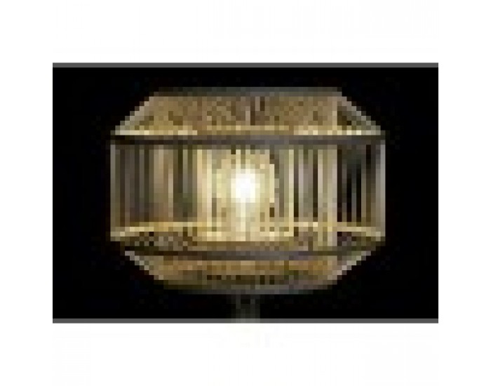 Купол на Лампа DKD Home Decor Естествен Бамбук 40 x 40 x 28 cm