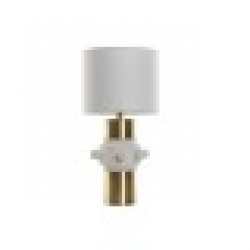 Настолна лампа Home ESPRIT Бял Златен 50 W 220 V - Настолни лампи