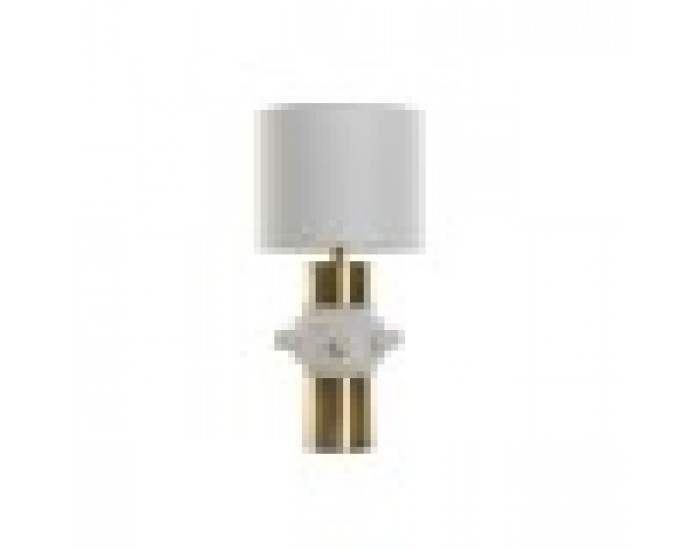 Настолна лампа Home ESPRIT Бял Златен 50 W 220 V