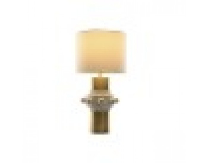 Настолна лампа Home ESPRIT Бял Златен 50 W 220 V