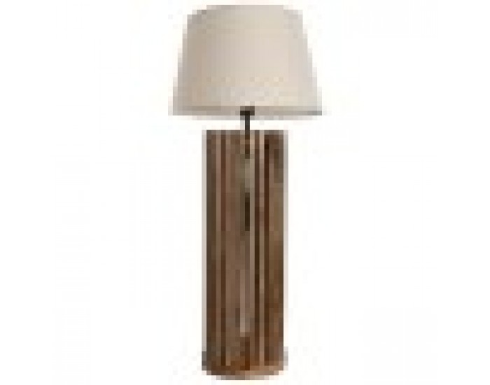 Настолна лампа Home ESPRIT Кафяв Дърво манго 50 W 220 V 23 x 23 x 72 cm