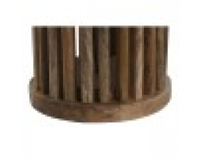 Настолна лампа Home ESPRIT Кафяв Дърво манго 50 W 220 V 23 x 23 x 72 cm