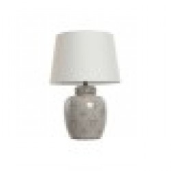 Настолна лампа Home ESPRIT Бял Бежов Керамика 50 W 220 V 43,5 x 43,5 x 61 cm - Настолни лампи
