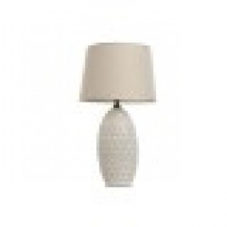 Настолна лампа Home ESPRIT Бял Порцелан 50 W 220 V 36 x 36 x 65 cm - Настолни лампи