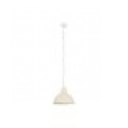 Полилей Home ESPRIT Бял хартия Желязо 50 W 33 x 33 x 26 cm - Настолни лампи