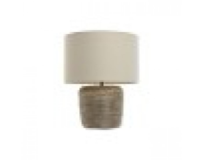 Настолна лампа Home ESPRIT Бял Кафяв 50 W 220 V 38 x 38 x 47 cm Настолна лампа Home ESPRIT Бял Кафяв 50 W 220 V 38 x 38 x 47 cm