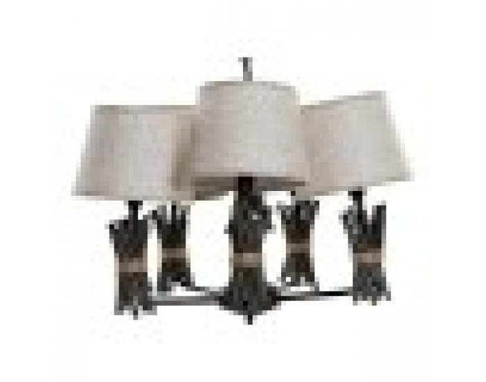 Полилей DKD Home Decor полиестер Метал (55 x 55 x 100 cm) Полилей DKD Home Decor полиестер Метал (55 x 55 x 100 cm)