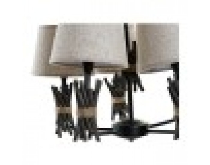 Полилей DKD Home Decor полиестер Метал (55 x 55 x 100 cm) Полилей DKD Home Decor полиестер Метал (55 x 55 x 100 cm)