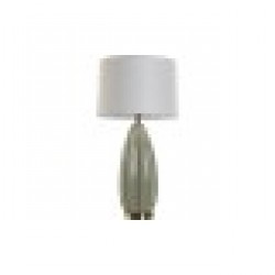 Настолна лампа Home ESPRIT Бял Зелен Каменинов 50 W 220 V 40 x 40 x 78 cm - Настолни лампи