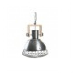 Полилей DKD Home Decor Сребрист Кафяв Сребро 50 W (31 x 31 x 44 cm) - Осветителни тела