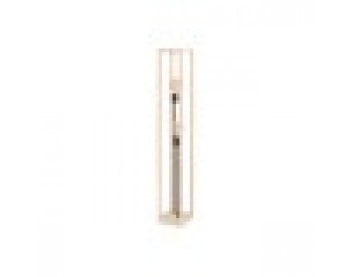 Лампион Home ESPRIT Кафяв Черен Естествен Дървен Желязо Бор 220 V 19 x 19 x 123 cm