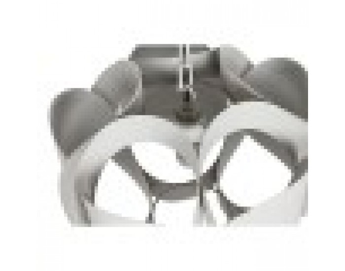 Полилей Home ESPRIT Бял Метал 50 W 42 x 42 x 36 cm Полилей Home ESPRIT Бял Метал 50 W 42 x 42 x 36 cm