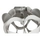 Полилей Home ESPRIT Бял Метал 50 W 42 x 42 x 36 cm Полилей Home ESPRIT Бял Метал 50 W 42 x 42 x 36 cm