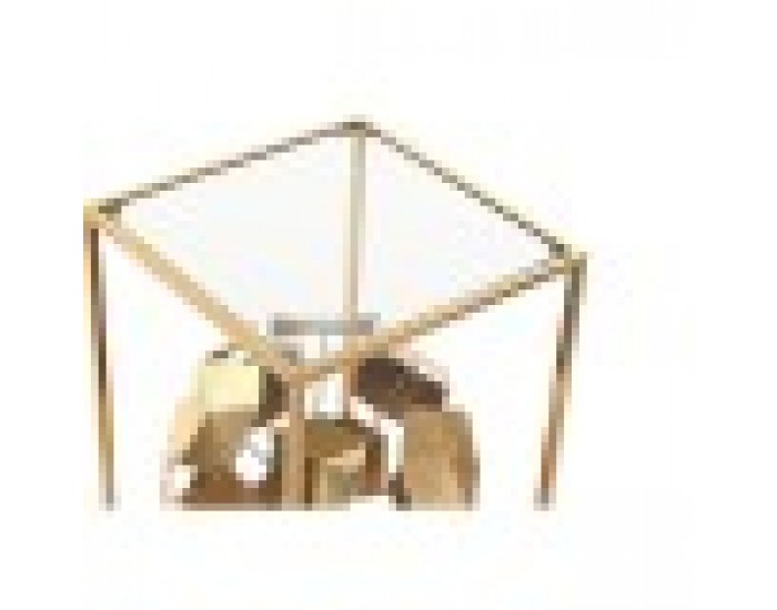 Настолна лампа DKD Home Decor Златен 220 V 50 W Модерен Геометричен (30 x 30 x 71 cm) Настолна лампа DKD Home Decor Златен 220 V 50 W Модерен Геометричен (30 x 30 x 71 cm)