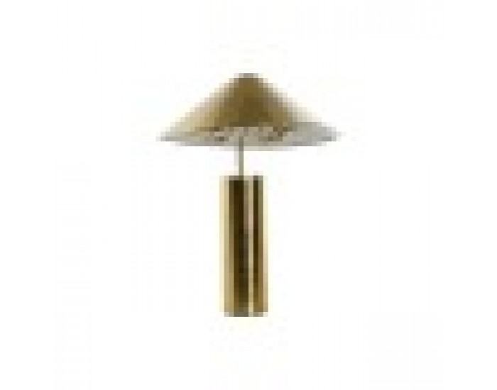 Настолна лампа DKD Home Decor Златен Метал 50 W 220 V 39 x 39 x 45 cm