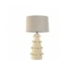 Настолна лампа Home ESPRIT Сметана Каменинов 50 W 220 V 40 x 40 x 76 cm - Настолни лампи