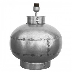 Настолна лампа DKD Home Decor Сребрист Месинг 50 W (36 x 36 x 43 cm) - Осветителни тела