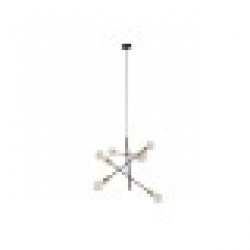Полилей DKD Home Decor 60 x 52 x 50 cm Черен Златен Метал 50 W - Осветителни тела