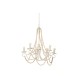 Полилей Home ESPRIT Бял Светло кафяв Дървен Метал 25 W 60 x 53 x 55 cm Полилей Home ESPRIT Бял Светло кафяв Дървен Метал 25 W 60 x 53 x 55 cm