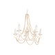 Полилей Home ESPRIT Бял Светло кафяв Дървен Метал 25 W 60 x 53 x 55 cm Полилей Home ESPRIT Бял Светло кафяв Дървен Метал 25 W 60 x 53 x 55 cm