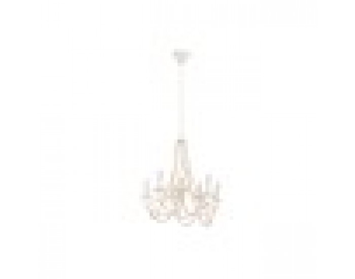Полилей Home ESPRIT Бял Светло кафяв Дървен Метал 25 W 60 x 53 x 55 cm Полилей Home ESPRIT Бял Светло кафяв Дървен Метал 25 W 60 x 53 x 55 cm