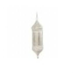 Полилей Home ESPRIT Бял Златен Метал 40 W 27 x 27 x 91 cm - Настолни лампи