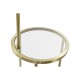 Лампион DKD Home Decor 43,5 x 40 x 154 cm Златен Метал Бял 220 V 50 W Лампион DKD Home Decor 43,5 x 40 x 154 cm Златен Метал Бял 220 V 50 W