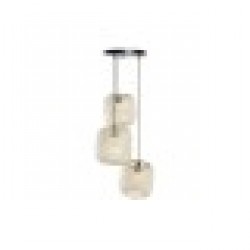 Полилей DKD Home Decor Черен Кафяв 220 V 50 W (43 x 43 x 100 cm) - Осветителни тела