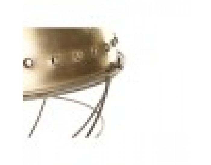 Полилей DKD Home Decor Златен 50 W (43 x 43 x 61 cm)