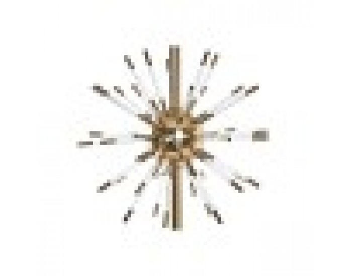 Настолна лампа DKD Home Decor Златен Звезда Бял 220 V 50 W Модерен (41 x 41 x 80 cm)