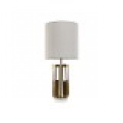Настолна лампа Home ESPRIT Бял Златен Желязо 50 W 220 V 35 x 35 x 78 cm - Настолни лампи