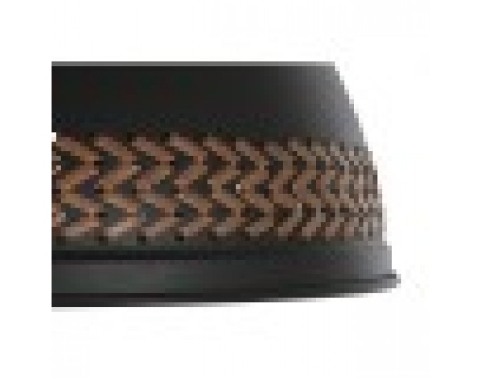 Полилей DKD Home Decor Кафяв Черен Сметана Метал 50 W 39 x 39 x 22 cm (2 броя)