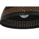 Полилей DKD Home Decor Кафяв Черен Сметана Метал 50 W 39 x 39 x 22 cm (2 броя)